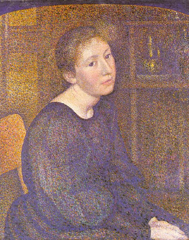 Lemmen, Georges Portrait of Mme. Lemmen Sweden oil painting art
